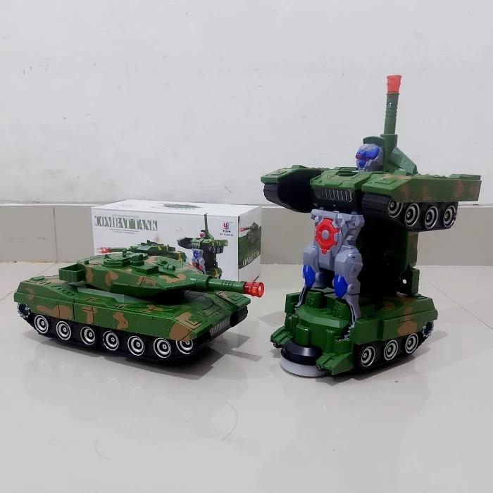 Gambar RC Tank Jadi Robot Transformers Remote Control - Mainan Mobil Remot - Non RC dari Rumah Chiko undefined Tokopedia