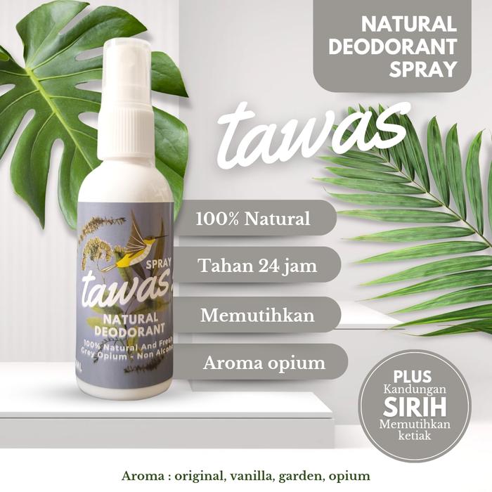 Gambar Natural Deodorant Spray Tawas Ketiak Tawas Cair Anti BB Original 60ml - Garden, 60ml dari Batavia Herbal Shop undefined 5 Tokopedia