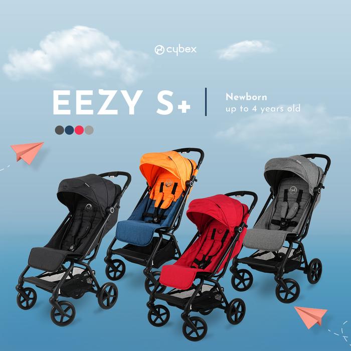 Promo CYBEX EEZY S+ STROLLER Lavastone Black Kota Tangerang