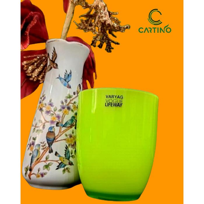 Gambar Gelas es ,gelas es teh ,kopi,sirup  350 Ml (12 Oz) - light green dari Cartinoofficial undefined Tokopedia