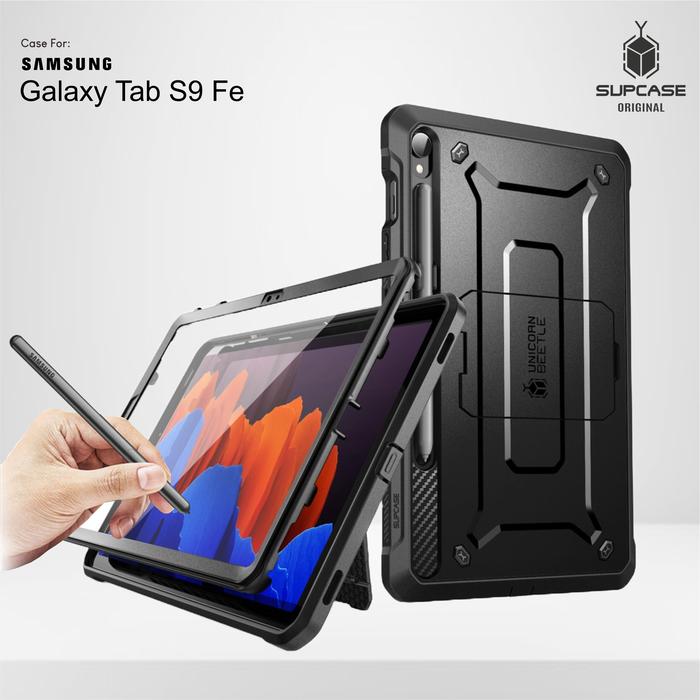 Gambar Supcase Casing Case for Samsung Galaxy Tab S9 Fe 10.9 Inch & S9 Fe+ Plus 12.4" Wifi/5G Hardcase Armor Rugged dengan Screen Protector dan Kickstand - Tab S9 Fe dari Brother ACC Store undefined Tokopedia