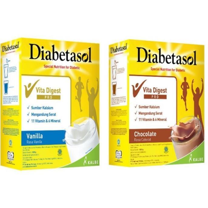 Gambar ! SUSU DIABETASOL 1KG VANILA COKLAT 1000GR - - Coklat dusCacat, Pack Ekonomis dari SELANGKU undefined Tokopedia