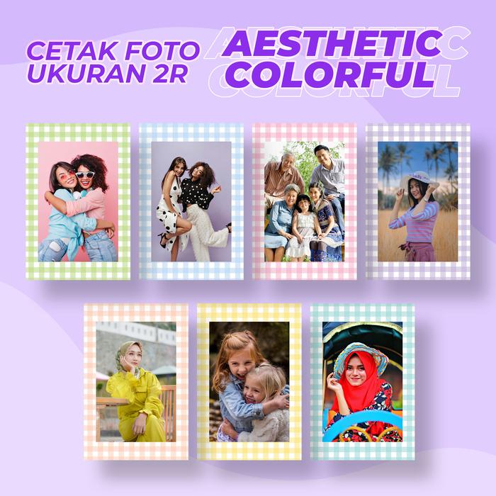 Gambar PHOTOPRINESIA - Cetak Foto 2R Aesthetic Colorful Anti Luntur - Full Color dari photoprinesia undefined Tokopedia