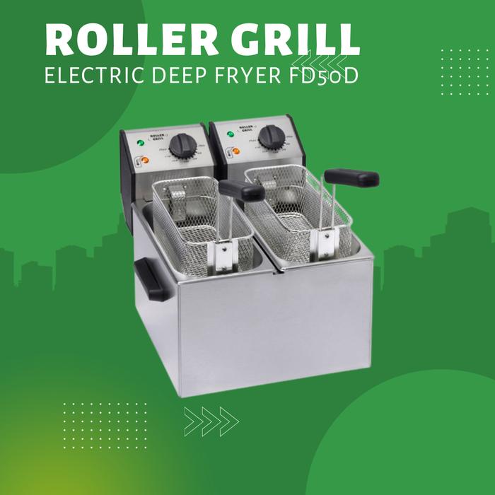 Jual Roller Grill FD 50D Deep Fryer, Alat Penggoreng Listrik NEW