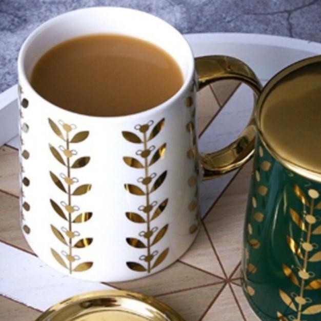 Gambar NEW YORK Mug Christmas Tree | Mug Keramik Gelas Natal Premium Style - edinburgh white dari Mega Indo Grosir undefined Tokopedia