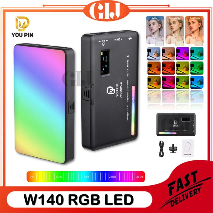 Gambar ULANZI VL120 RGB / Lighting Video Studio Photo / Lampu LED Vlog - W140, Hitam dari Gadget iPhone Jakarta undefined Tokopedia