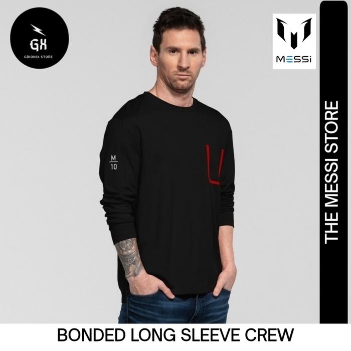 Gambar THE MESSI STORE Bonded Long Sleeve Crew ORIGINAL dari Grionix undefined Tokopedia
