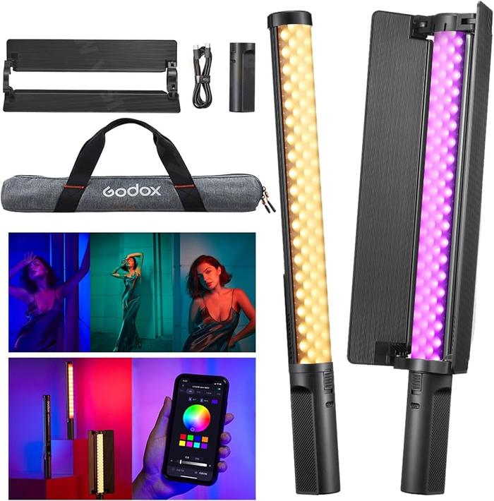 Gambar Godox LC500R Mini RGB LED Light Stick 45cm LC 500R LC-500R dari Uniq Pro undefined Tokopedia