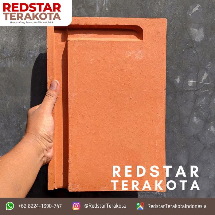 Jual Genteng Flat Tanah Liat - Kab. Jepara - REDSTAR TERAKOTA INDONESIA