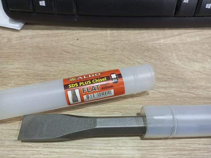 Gambar ALDO MATA CHISEL BETEL SDS PLUS 400 / MATA BOR SDS PLUS 400MM - FLAT dari Untung Teknik Surabaya_NEW undefined Tokopedia