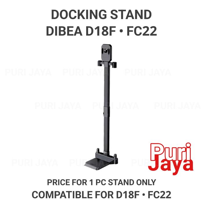 Gambar Docking Station Stand Rack Dibea D18F FC22 Storage Rack Rak Penyimpanan Vacuum Cleaner D18 - Hitam dari Puri Jaya_NEW undefined Tokopedia