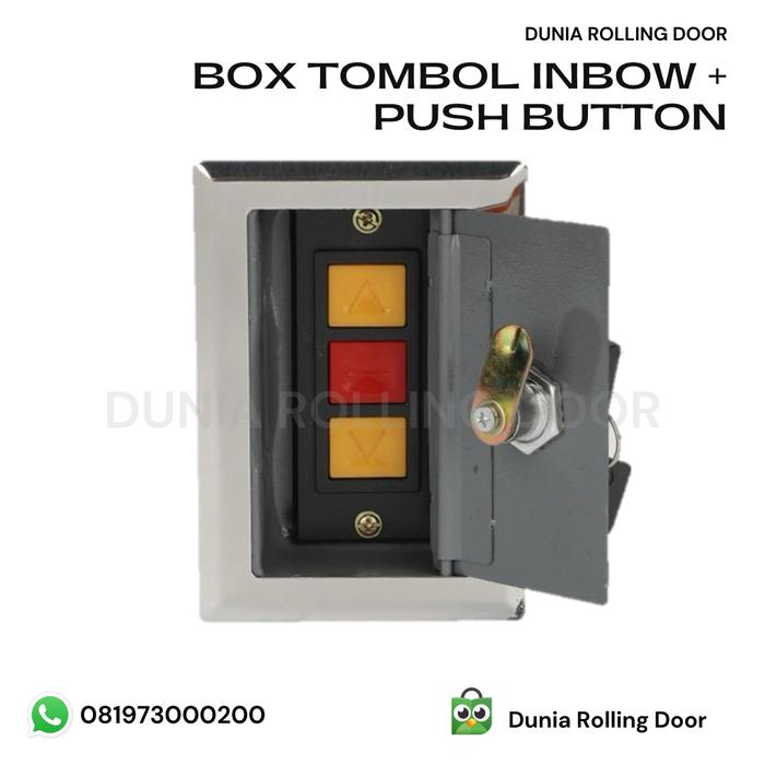 Jual Box tombol Stainless Rolling Door / Stainless Push Button Box ...