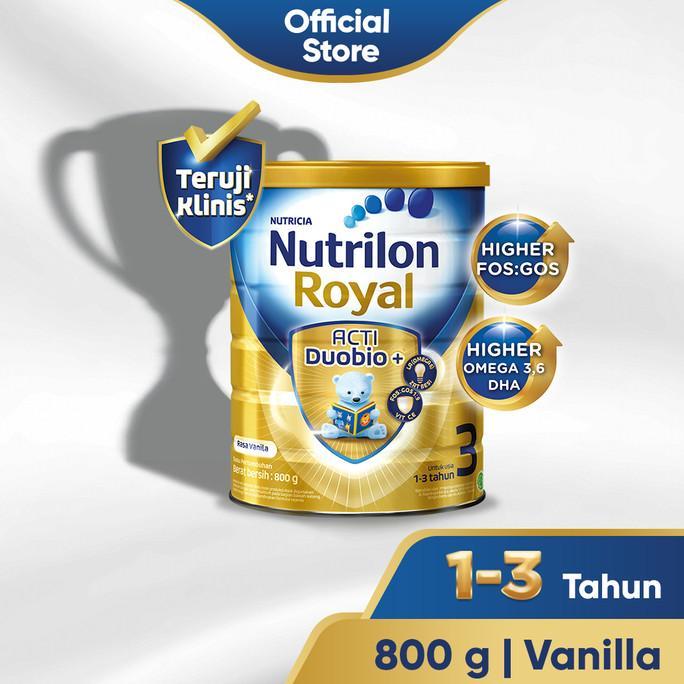 Gambar ! NUTRILON ROYAL 3 SUSU PERTUMBUHAN 1-3 THN VANILA 800GR - dari SELANGKU undefined Tokopedia