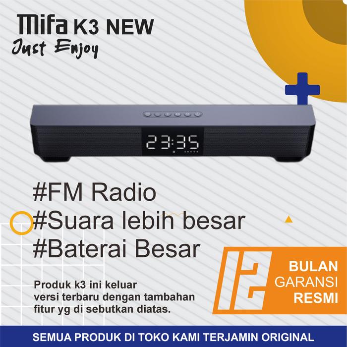 Gambar Mifa Soundbar K3 Stereo bluetooth - MIFAK3 OLD VER dari Mifa Official Shop undefined Tokopedia