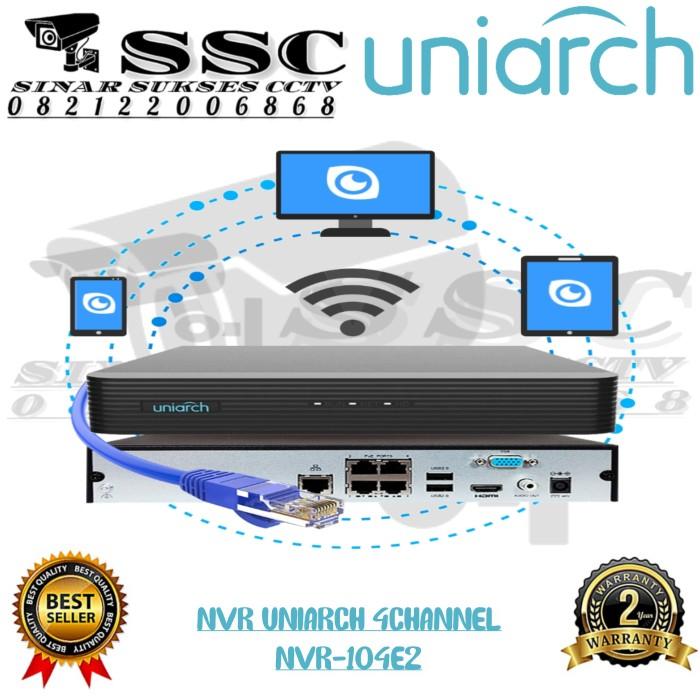 Gambar NVR UNIARCH 10 CHANNEL NVR-110E2 UP TO 4K ONVIF - NON HDD dari sinarsuksescctv undefined Tokopedia