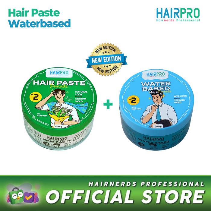 Gambar Hairnerds Professional - Water Based Pomade + Hair Paste / clay pomade dari Hairnerds Professional undefined Tokopedia