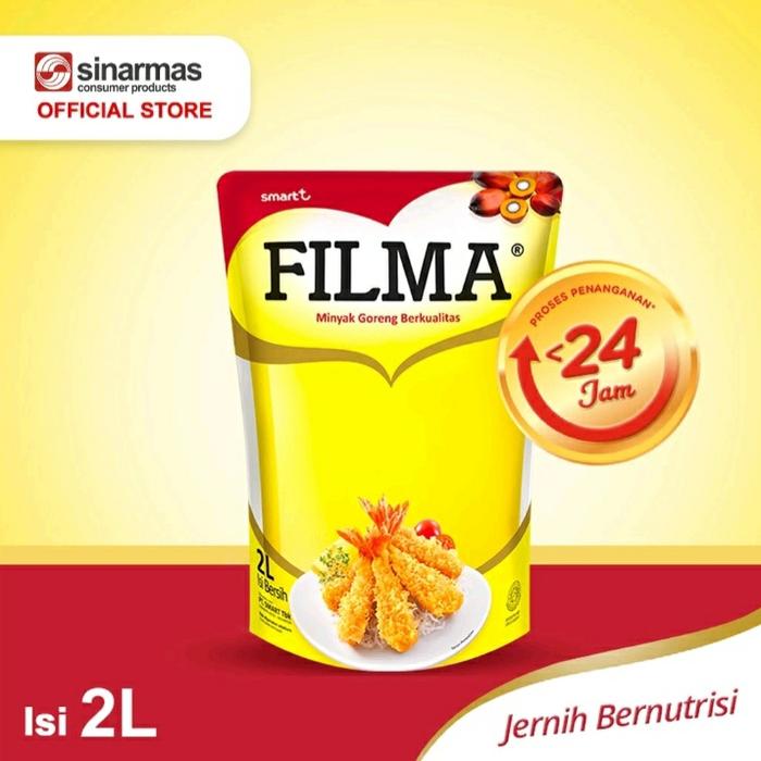 Gambar MINYAK GORENG FILMA KEMASAN REFILE 2 LITER X 1 POUCH dari SLEEPWARESHOP undefined Tokopedia