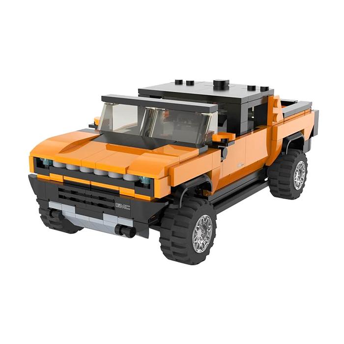 Gambar RASTAR Bricks 93700 GMC Hummer EV Officially Licensed 1/30 Scale - Orange dari Live4Toys undefined Tokopedia