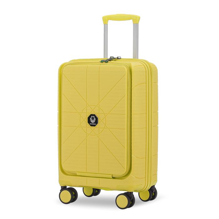 Gambar [NEW ARRIVAL] Koper Kabin & Bagasi Laptop K007 - Yellow, 20 dari Roaming Koper undefined Tokopedia