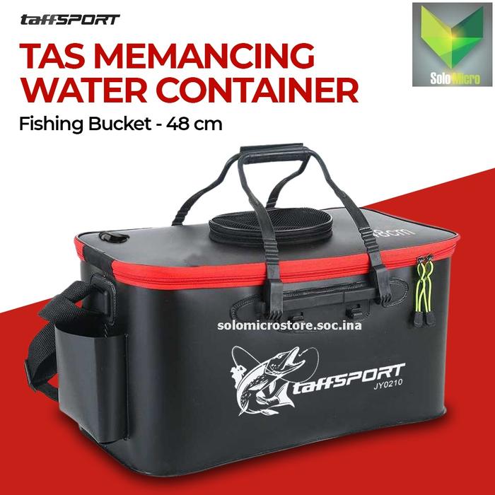 Gambar TaffSPORT Tas Perlengkapan Pancing Memancing Portable Fishing Bucket - Size 53cm dari SOLO MICRO undefined Tokopedia