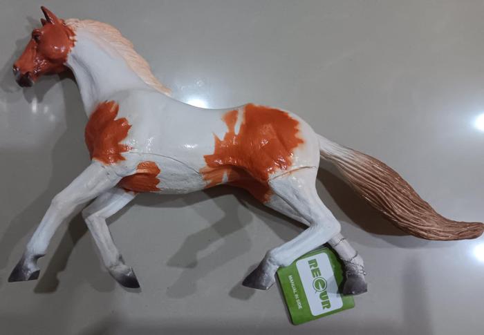Gambar RECUR Toy Figure Animal HORSE Mainan Kuda - A dari Radabab undefined Tokopedia