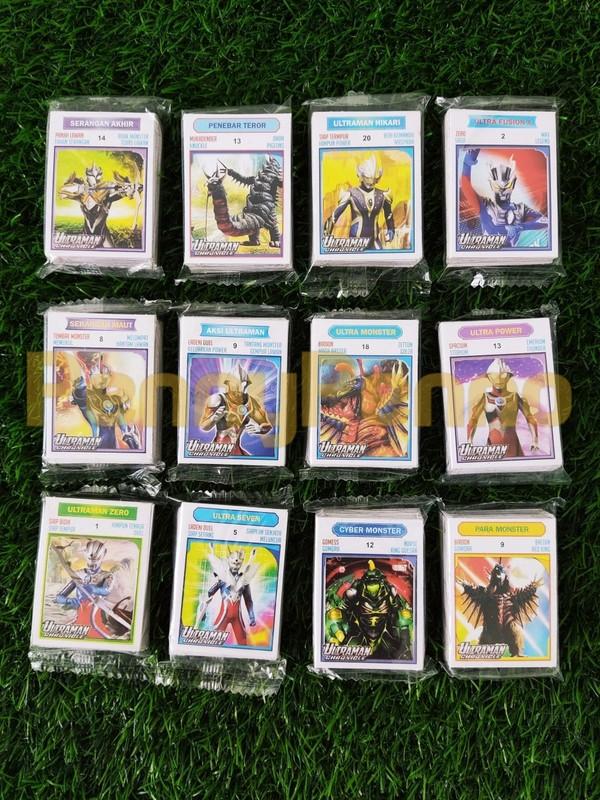 Gambar (10 Sachet ) Kartu Kwartet Jumbo Anomali Tung Tung Sahur / Kwartet Brainrot / Pokemon / Ultraman / One Piece - Ultraman dari PennyPenno undefined 5 Tokopedia