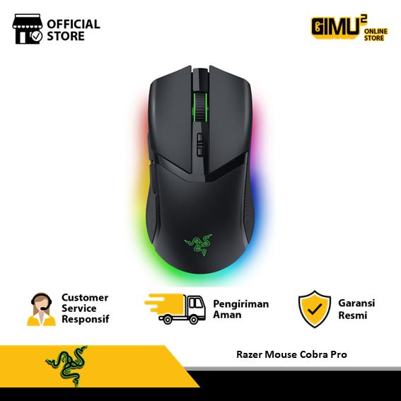 Gambar Razer Cobra Pro Customizable Wireless Gaming Mouse with Chroma RGB dari Gimu Gimu Store undefined Tokopedia