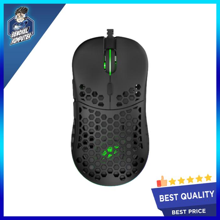 Gambar MOUSE SADES W10 LIGHT WEIGHT KAZE BLACK/WHITE dari bengkelkomputerptk undefined Tokopedia