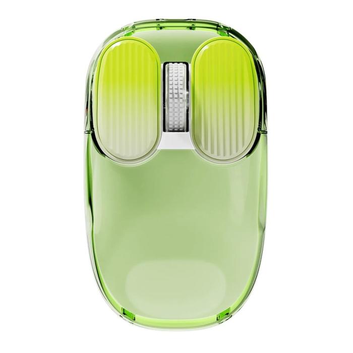 Ajazz i069 / i069 Pro Transparent RGB Wireless Mouse - Transparan, i069