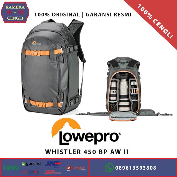 Jual Lowepro Whistler 450 BP AW II Tas Ransel Backpack Kamera ORI