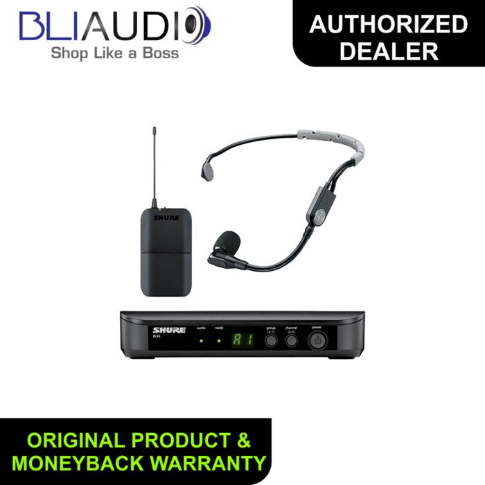 Jual SHURE BLX14 SM35 Microphone Wireless Headset Kota