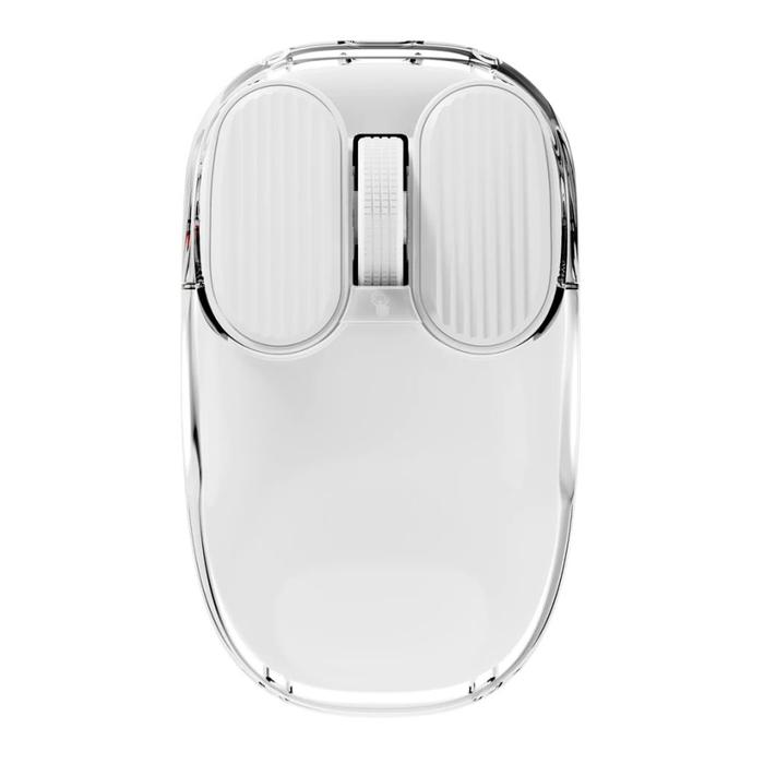 Ajazz i069 / i069 Pro Transparent RGB Wireless Mouse - Transparan, i069