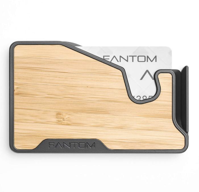 Gambar FANTOM M Magsafe Card Wallet RFID Card Holder Minimalist Dompet Kartu - Bamboo, Extra Slim 4-7 dari HW Tools Jkt undefined Tokopedia
