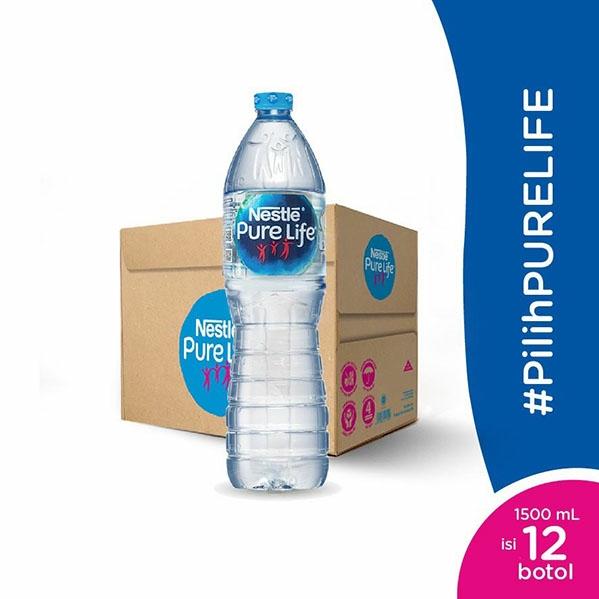 Gambar Nestle Pure Life 1500 ml Air Mineral (isi 12 Botol) dari Pucung Katamso undefined Tokopedia