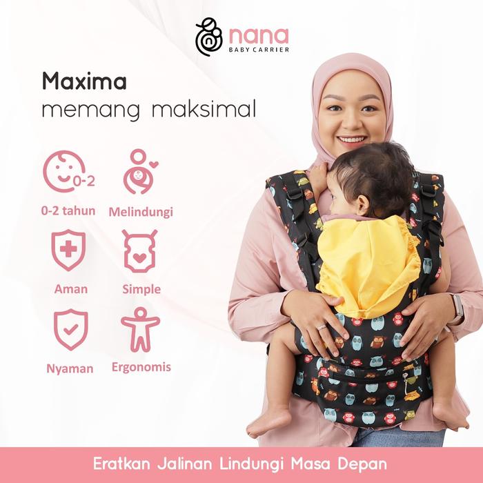 Gambar (NEW) MAXIMA FULL MOTIF - Owl dari Nanababycarrier undefined Tokopedia