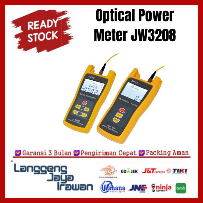 Gambar Fiber Optic Optical Power Meter OPM Joinwit JW 3208 - JW3208 OPM dari langgengjayalji undefined Tokopedia