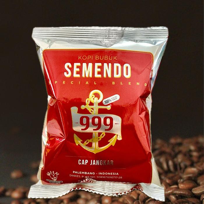 Gambar Kopi semendo asli 999 cap jangkar - 80gr 1 bal isi 12 dari Kopi Jangkar 999 undefined Tokopedia