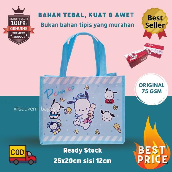 Gambar Tas Ultah pochacco Goodie Bag Souvenir Ulang Tahun  pocaco kuromi dari SouvenirBagus Senna Exclusive undefined Tokopedia