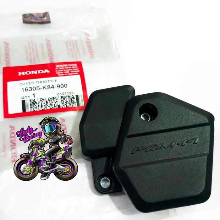 Gambar COVER TUTUP THROTTLE TROTEL BODY CRF150 HONDA ORIGINAL AHM dari Ladyracing undefined Tokopedia