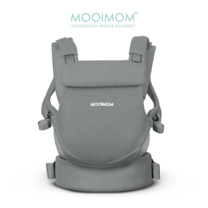 Gambar MOOIMOM Wonder Carrier Pure Series | Gendongan Bayi SSC - Classic Grey dari Milliestoreid undefined Tokopedia