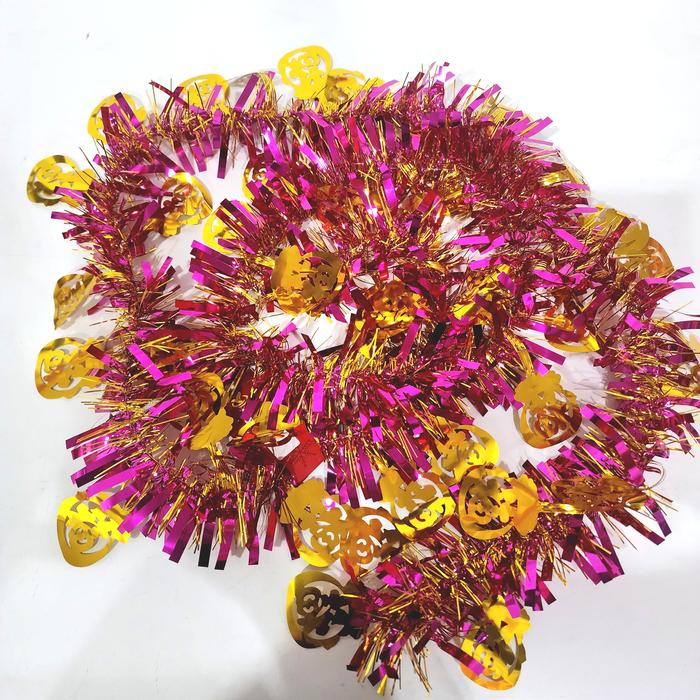 Gambar Slinger Imlek Merah Murah Hiasan Dekor Hampers Sincia Tinsel Party - SS953 Yenp PINK dari MadisonShop undefined Tokopedia