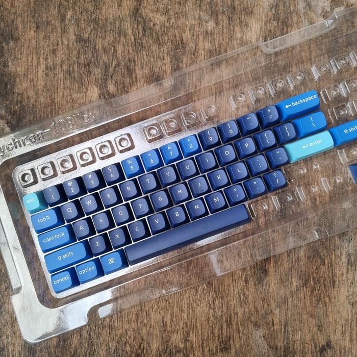 Gambar Q2 OEM Dye-Sub PBT Keycap Set - Navy Blue dari Keychron Indonesia undefined Tokopedia