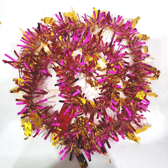 Gambar Slinger Imlek Merah Murah Hiasan Dekor Hampers Sincia Tinsel Party - SS954 PTSN PINK dari MadisonShop undefined Tokopedia