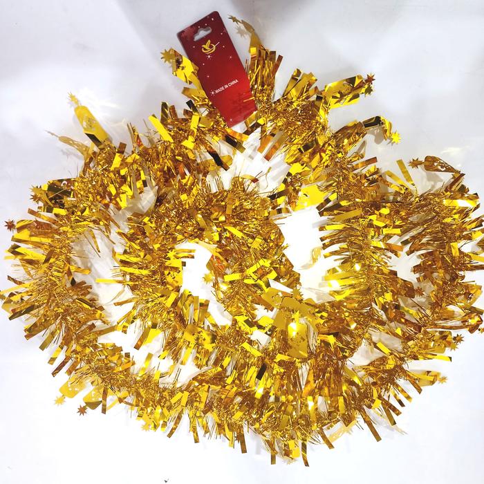 Gambar Slinger Imlek Merah Murah Hiasan Dekor Hampers Sincia Tinsel Party - SS954 PTSN GOLD dari MadisonShop undefined Tokopedia