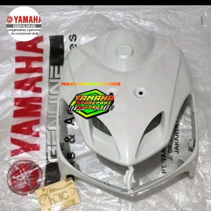 Gambar legshield dasi tameng body mio lama Smile hitam original yamaha 28D - Putih dari YAMAHA SPAREPART MOTOR_NEW undefined Tokopedia