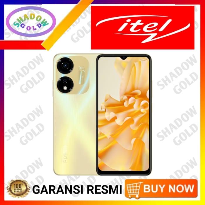 Gambar Itel P55 5G 6/128 Ram 6GB Rom 128GB Garansi Resmi - Gold dari Shadow Gold undefined Tokopedia