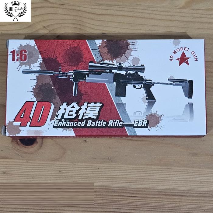 Gambar Mainan Miniatur Block DIY Senjata rifle PUBG SWAT skala 1:6 puzzle - No3-mk14 dari Sbj-Jakarta undefined Tokopedia