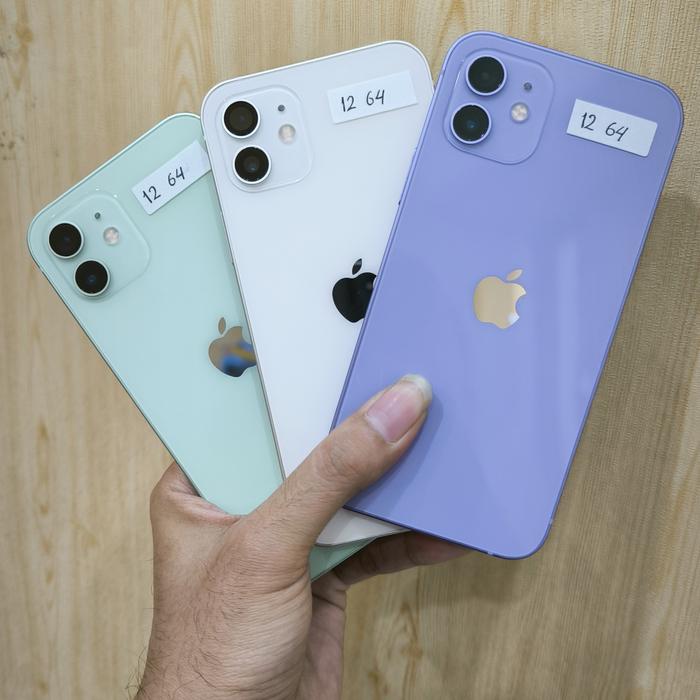 Gambar iphone 12 64gb mulus fullset all operator dari Cellstore Bec undefined Tokopedia