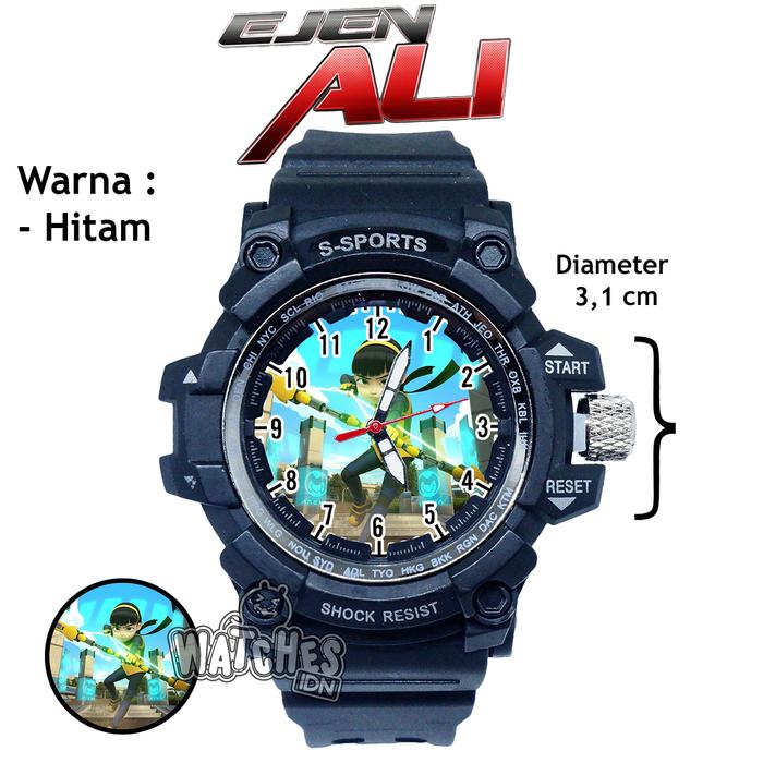 Gambar Jam Tangan Anak Laki-Laki Sport Anti Air Karakter Ejen Ali Varian Mode - Alicia X dari Watches IDN undefined Tokopedia
