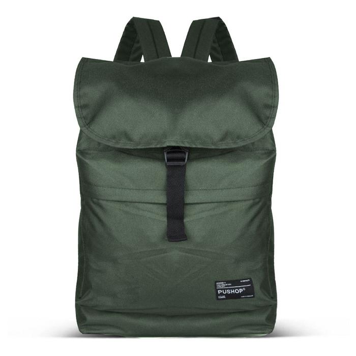 Gambar Pushop Authentic - Tas Pria Ransel Casual Pria Telles - Hijau dari Pushop Official Store undefined Tokopedia